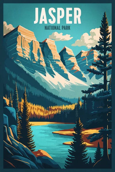 Canada: Jasper National Park by ArtBird Studio