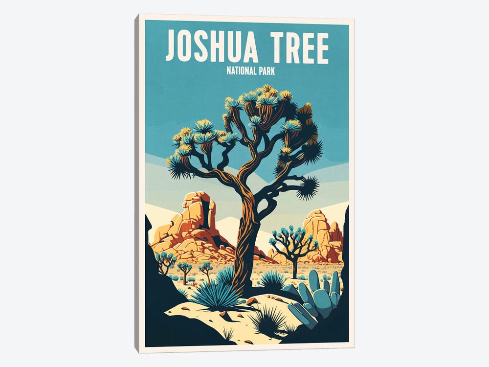 Joshua Tree National Park by ArtBird Studio 1-piece Canvas Wall Art