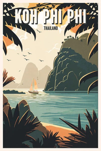 Phi Phi Islands: Koh Phi Phi - Thailand by ArtBird Studio