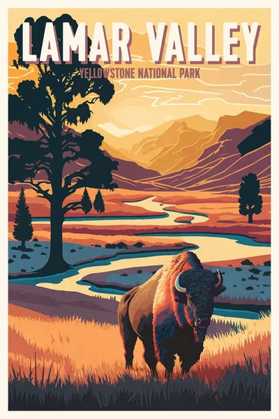Lamar Valley Yellowstone