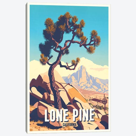 Lone Pine Canvas Print #BDS50} by ArtBird Studio Canvas Artwork