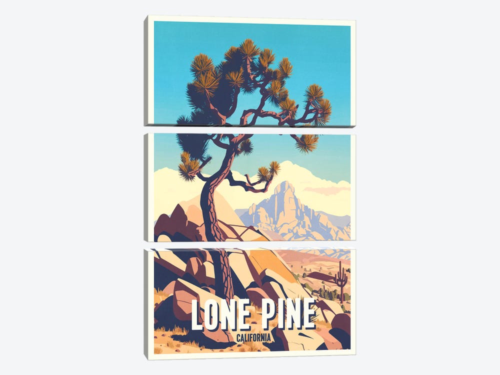 Lone Pine by ArtBird Studio 3-piece Canvas Wall Art