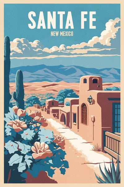 Succulents: Santa Fe - New Mexico by ArtBird Studio