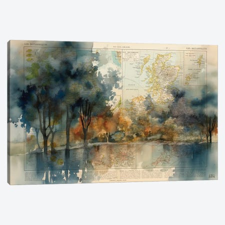 Country Side Canvas Print #BDS68} by ArtBird Studio Art Print