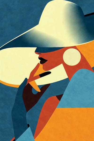 Bloom by ArtBird Studio framed canvas print