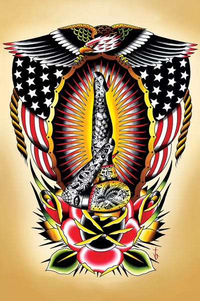 Tattoo Parlor: American Legs by Tyler Bredeweg