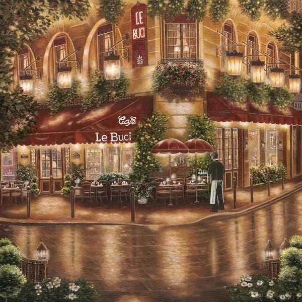 Buildings: Café Le Buci by Betsy Brown