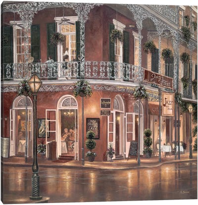 Jazz du Jour Canvas Art Print - New Orleans Art