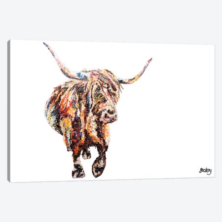 Fraser's Coo Canvas Print #BEC15} by Becksy Canvas Wall Art