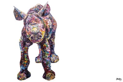 George II by Becksy art print