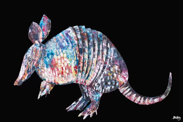 Armadillos: Hank II by Becksy