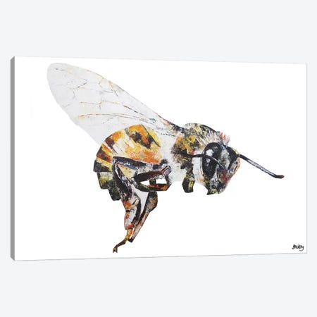 Bee Canvas Print #BEC44} by Becksy Canvas Print