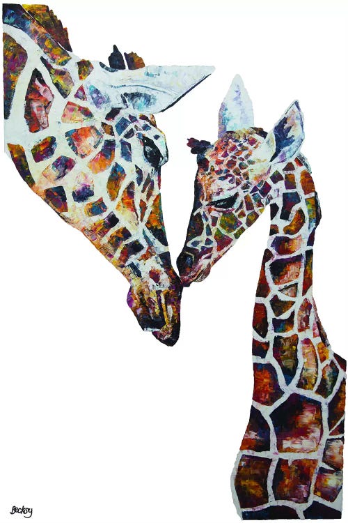 Daisy & Holly by Becksy wall art