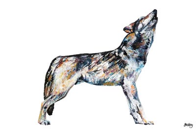 Mishka by Becksy art print