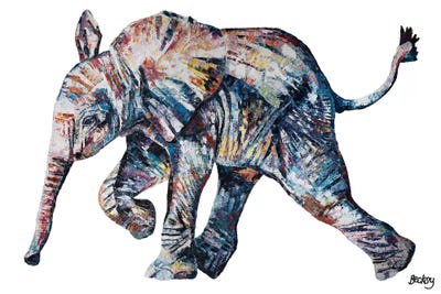 Ivanka Trunk by Becksy art print