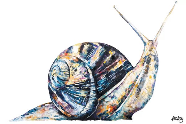 Snails: Mr Beeching by Becksy