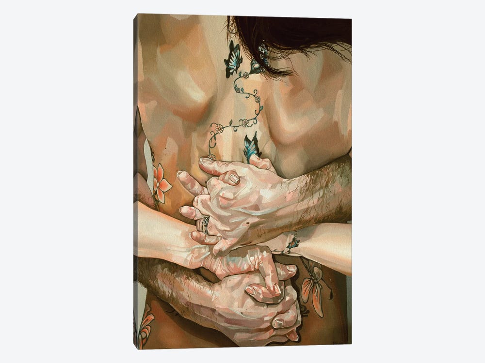 Fleshy Us by Jo Beer 1-piece Canvas Artwork