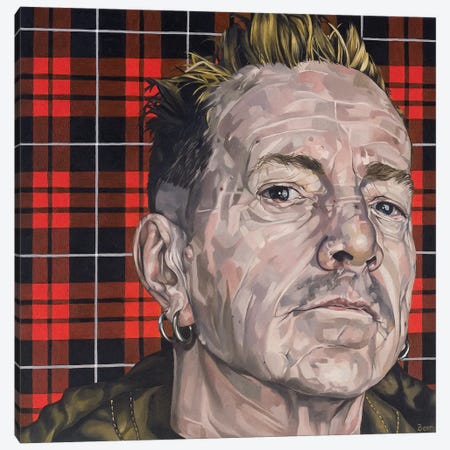 John Lydon Canvas Print #BEE18} by Jo Beer Canvas Print