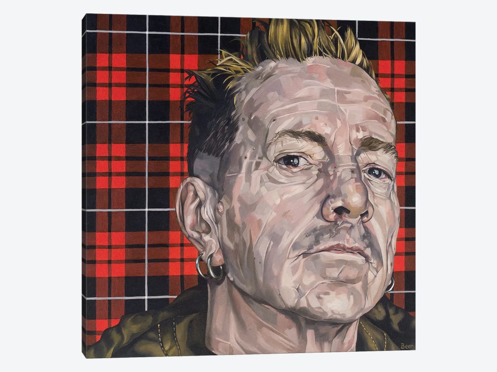 John Lydon by Jo Beer 1-piece Canvas Print