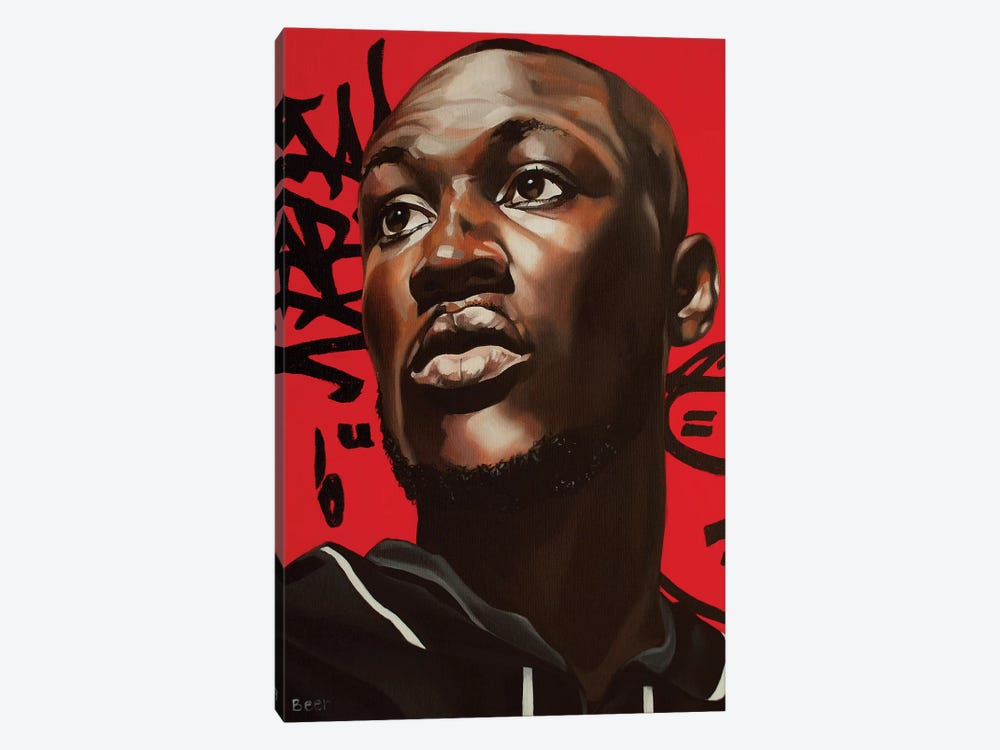 A Life Of Grime Stormzy by Jo Beer 1-piece Art Print
