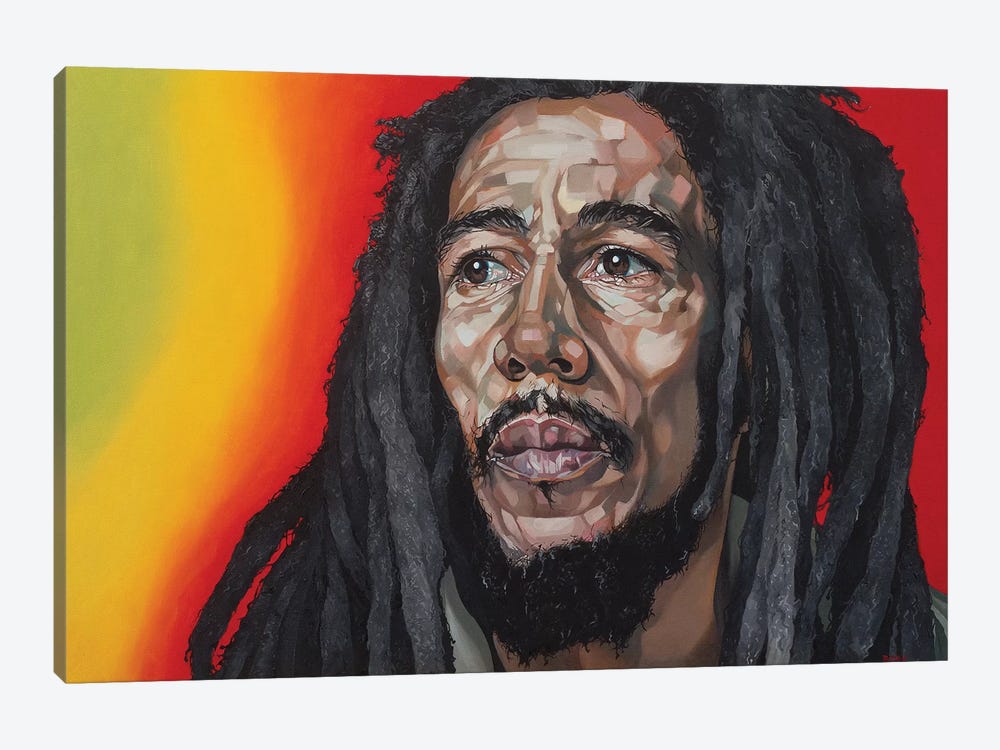 Bob Marley by Jo Beer 1-piece Art Print