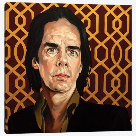 Nick Cave Canvas Print #BEE44} by Jo Beer Canvas Print