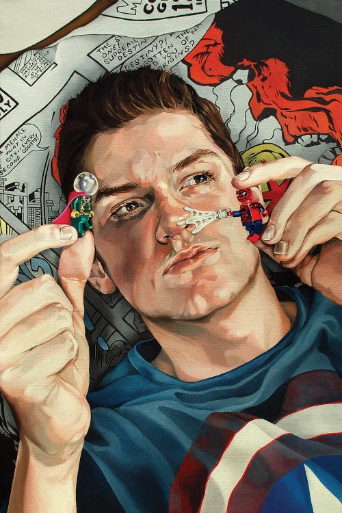 Passing Time With Lego In Lockdown by Jo Beer wall art