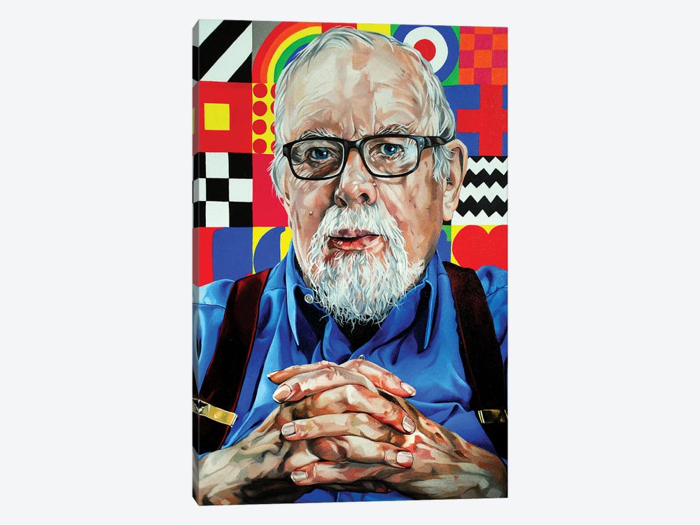 Peter Blake by Jo Beer 1-piece Canvas Print