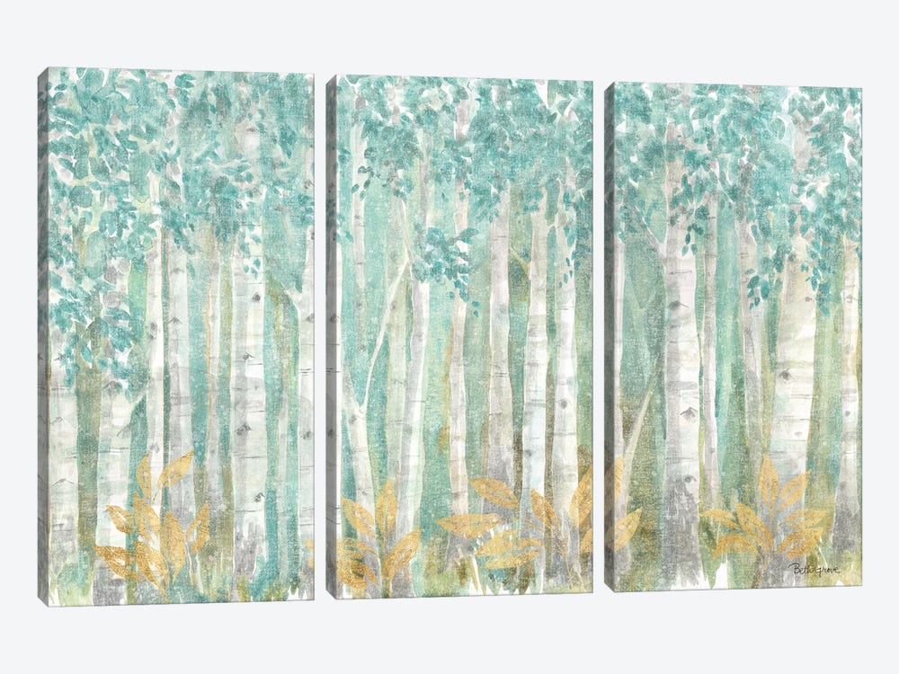 Natures Leaves I by Beth Grove 3-piece Canvas Art