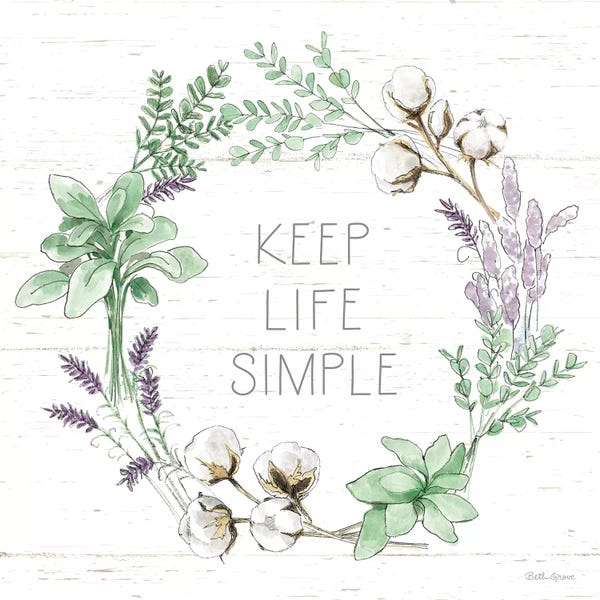 Modern Farmhouse Décor: Farmhouse Cotton IX Sage by Beth Grove