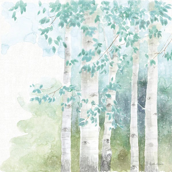 Beth Grove: Natures Leaves III No Gold by Beth Grove
