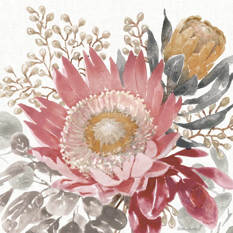 Petal Passion VIII (Soft Boho) by Beth Grove wall art