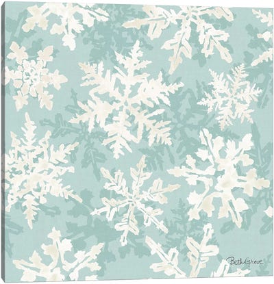 Holiday Flora Pattern VIID Canvas Art Print - Beth Grove