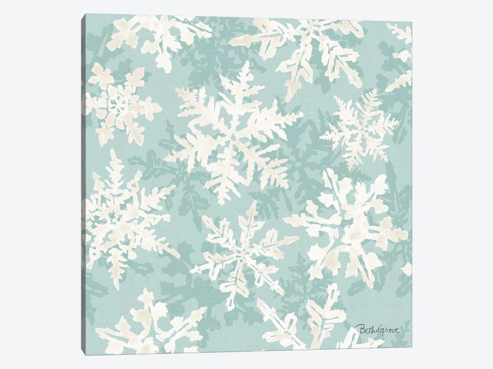 Holiday Flora Pattern VIID by Beth Grove 1-piece Canvas Artwork