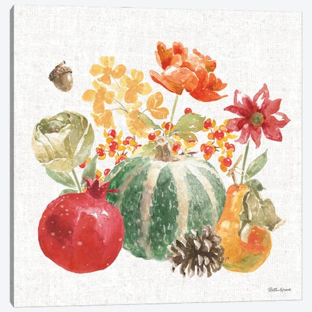 Harvest Bouquet V Canvas Print #BEG86} by Beth Grove Canvas Art Print