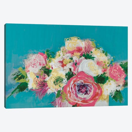 First Blooms Canvas Print #BER23} by Leslie Bernsen Art Print