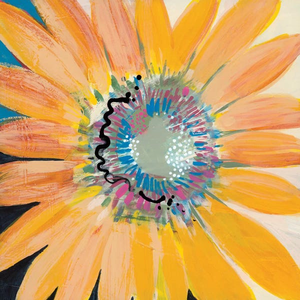 Daisies: Sunshine Flower IV by Leslie Bernsen