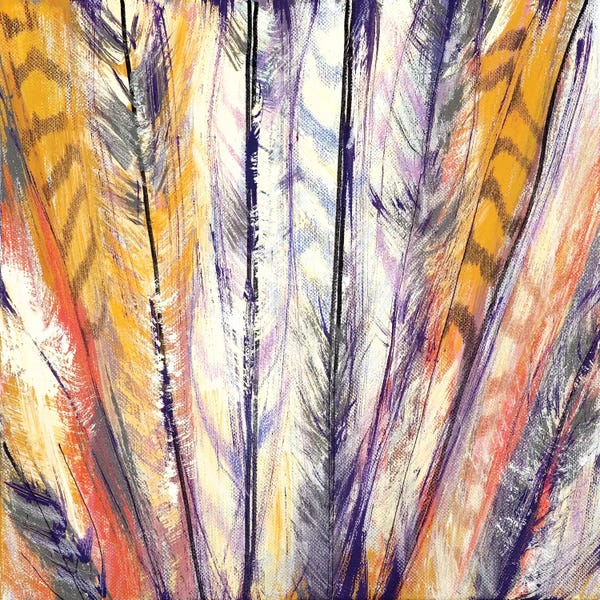 Feathers: Taking Flight I by Leslie Bernsen