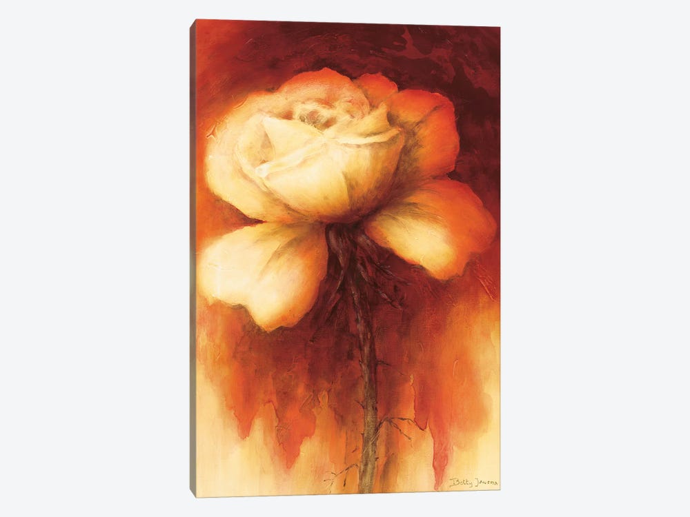 Roses I by Betty Jansma 1-piece Canvas Art