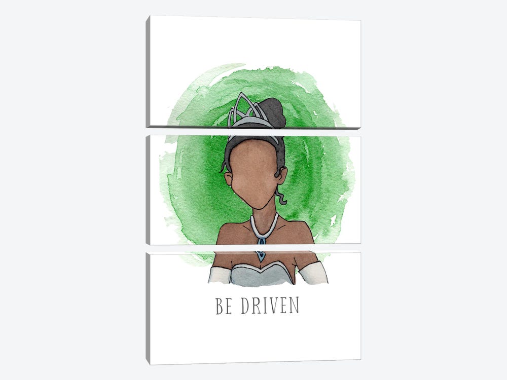 Be Driven Like Tiana by Bright Eyes Art & Design 3-piece Canvas Art