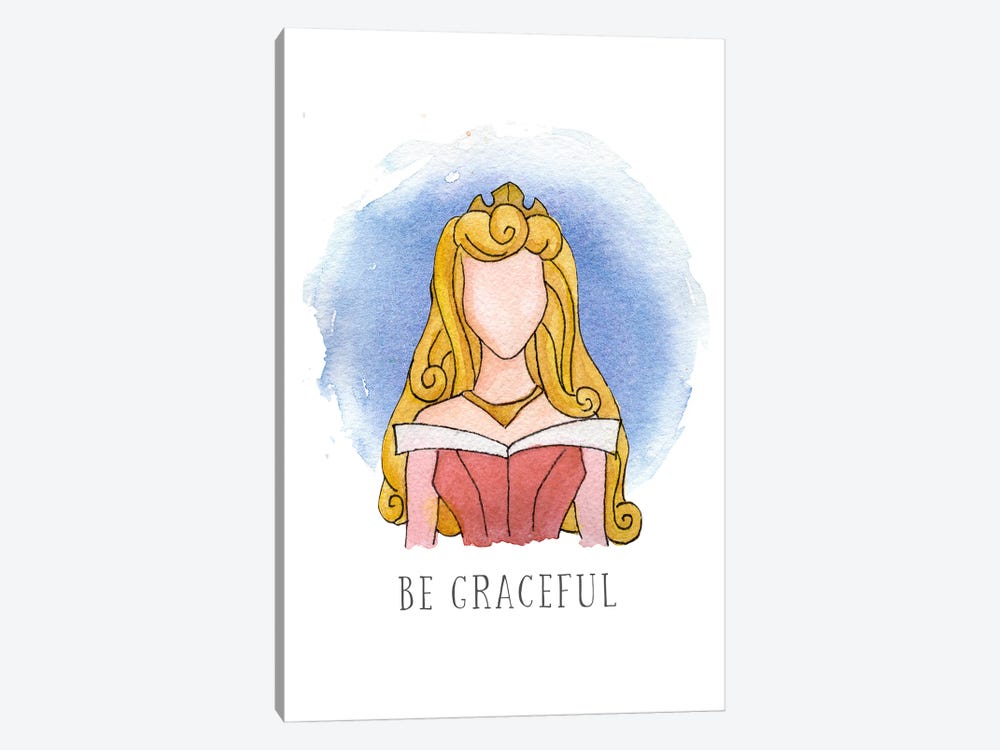 Be Graceful Like Aurora by Bright Eyes Art & Design 1-piece Canvas Print