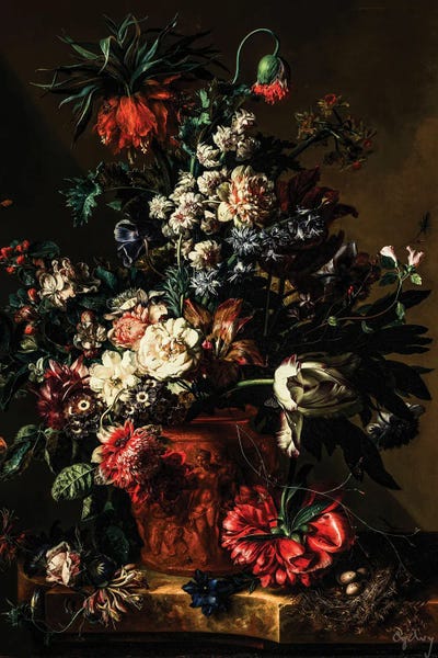 Flower In Vase by Bona Fidesa framed wall art