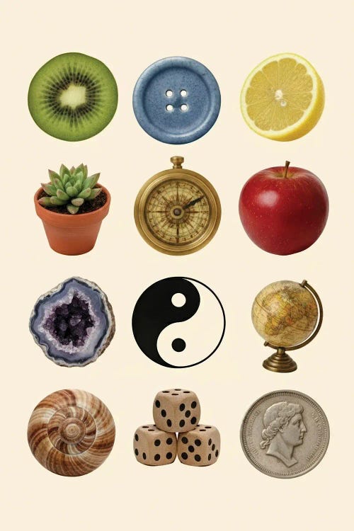 Vintage Round Objects