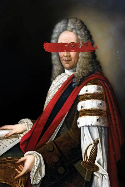 Man Vintage Portrait by Bona Fidesa canvas print