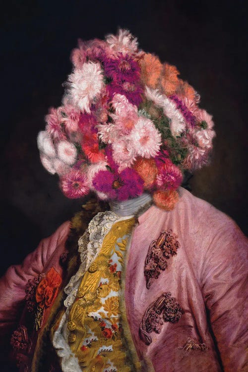 Flower-Headed Noble Portrait