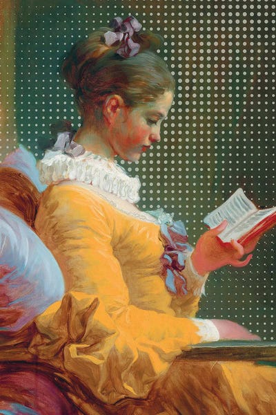 Reading Is A Virtue by Bona Fidesa framed wall art