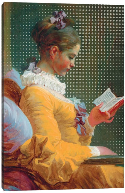 Reading Is A Virtue Canvas Art Print - Bona Fidesa
