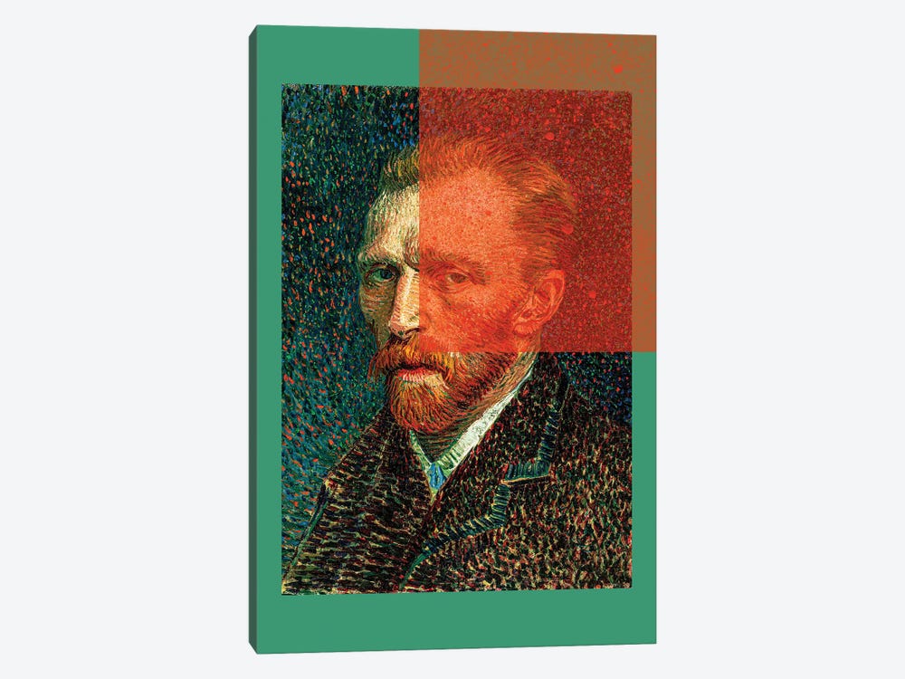 Van Gogh Portrait Collage XI by Bona Fidesa 1-piece Canvas Artwork