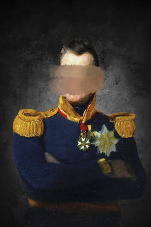 Faceless Soldier by Bona Fidesa wall art