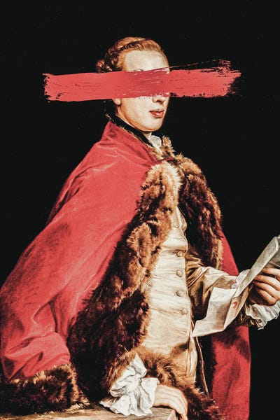 Chic NoblemanPortrait by Bona Fidesa art print